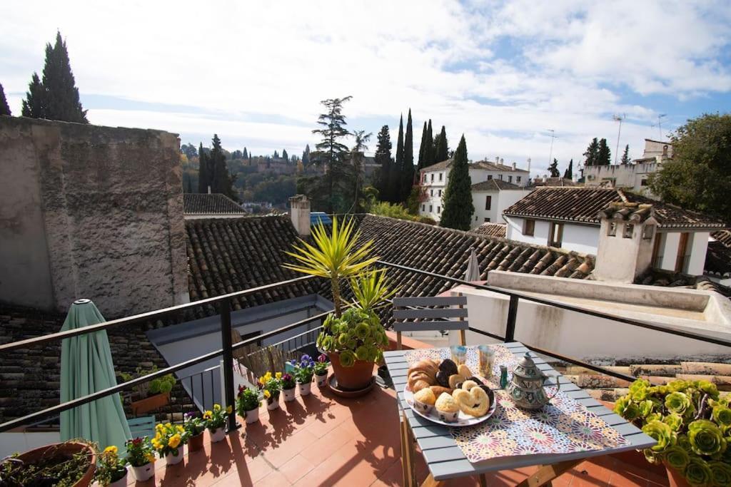 Mirador Alhambra - 2 Private Terraces - Wifi - Apartment กรานาดา ภายนอก รูปภาพ